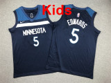 2026  Timberwolves Top Quality Hot Pressing Kids NBA Jersey