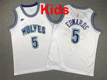 2026  Timberwolves Top Quality Hot Pressing Kids NBA Jersey