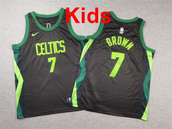 2026  Celtics Top Quality Hot Pressing Kids NBA Jersey