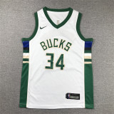 2026  Bucks Top Quality Hot Pressing Kids NBA Jersey