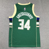 2026  Bucks Top Quality Hot Pressing Kids NBA Jersey