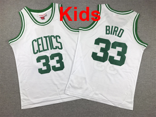 2026  Celtics Top Quality Hot Pressing Kids NBA Jersey
