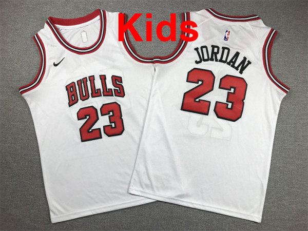 2026  Bulls Top Quality Hot Pressing Kids NBA Jersey