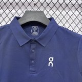 2026 ON Deep Blue High Quality Polo Short Sleeve