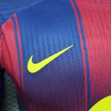 25-26 BAR Home Player Version Soccer Jersey