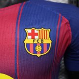 25-26 BAR Home Player Version Soccer Jersey