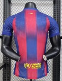 25-26 BAR Home Player Version Soccer Jersey