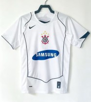 2005-2006 Corinthians Home Retro Soccer Jersey