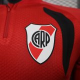 26-27 River Plate Red Long Sleeve Player Version Soccer Jersey*长袖球员
