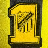 2000-2001 Ittihad Home Retro Soccer Jersey