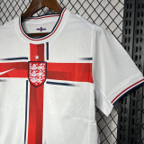 24-25 England White Red Special Edition Fans Soccer Jersey