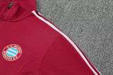 25-26 Bayern Jujube red Jacket Tracksuit