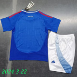 24-25 Italy Home Kids Soccer Jersey