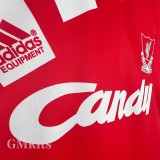 1991-1992 LIV Home Retro Soccer Jersey
