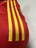 24-25 Spain Home Player Version Soccer Jersey