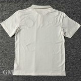25-26 Palmeiras White Polo Short Sleeve
