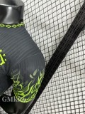 25-26 Brazil Black Green Special Edition Player Version Soccer Jersey