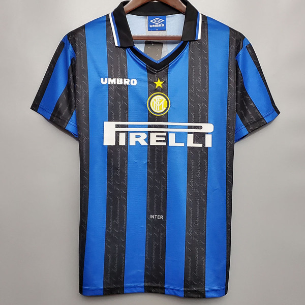 1997-1998 INT Home Retro Soccer Jersey