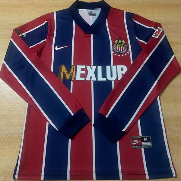 1996-1997 Chivas Away Long Sleeve Retro Soccer Jersey (长袖)