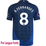 24-25 Man Utd Blue Joint Retro Edition Long Sleeve Soccer Jersey (长袖)