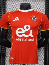 25-26 AL AHLY SC Home Player Version Soccer Jersey