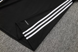 2025 AD Black Half Pull Tracksuit #07(半拉链)