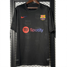 25-26 BAR Black Special Edition Fans Training Shirts (队标纹)