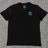 25-26 BAR Black High Quality Casual T-Shirt #圆领蓝标