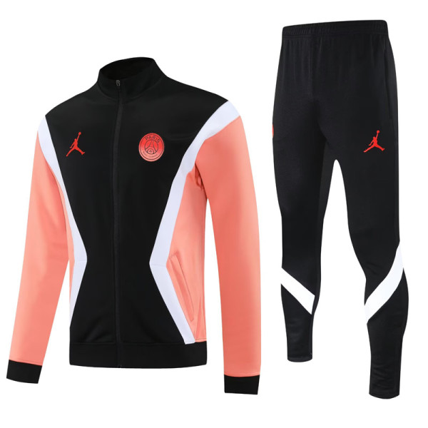 25-26 PSG Jordan Black Jacket Tracksuit