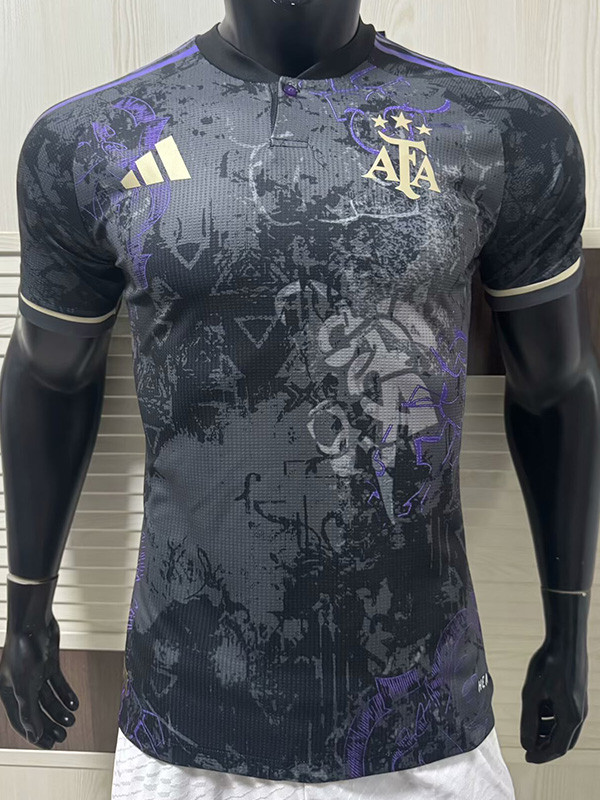 25-26 Argentina Purple Black Special Edition Player Version Soccer Jersey
