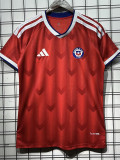 25-26 Chile Red Fans Soccer Jersey