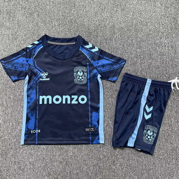 25-26 Coventry City Away Kids Soccer Jersey