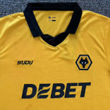 25-26 Wolves Home Fans Soccer Jersey