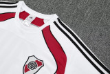25-26 River Plate White Training Short Suit