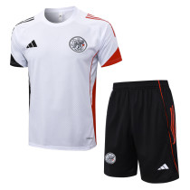 25-26 Ajax White Training Short Suit #D25148