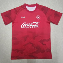 24-25 Napoli Red Training Shirts