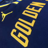 22-23 WARRIORS POOLE #3 Dark blue Top Quality Hot Pressing NBA Jersey (Trapeze Edition)