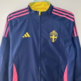 25-26 Sweden Yellow & Royal blue Double Sided Windbreaker (双面风衣)