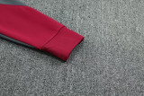 25-26 Man City Red Jacket Tracksuit