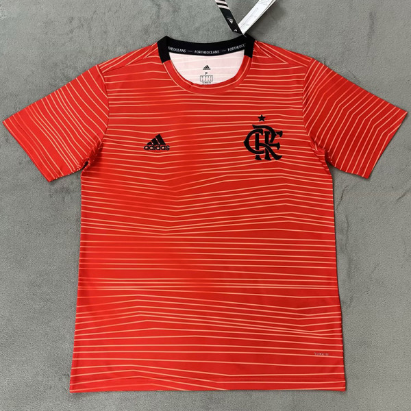 2018-2019 Flamengo Red Retro Soccer Jersey