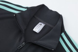 2025 AD Dark gray Jacket Tracksuit #AJ23