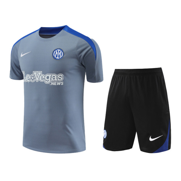 24-25 INT Grey Training Short Suit