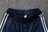 2025 AD Royal blue Half Pull Tracksuit #07(半拉链)