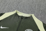 25-26 CHE Army green Half Pull Tracksuit (半拉链)