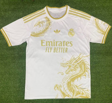 24-25 RMA White Special Edition Training Shirts (三叶草金标)