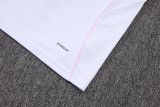25-26 JUV White Half Pull Tracksuit (半拉链)
