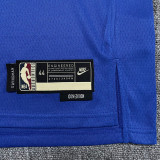 Warriors POOLE #3 Blue 75th Anniversary Retro NBA Jersey