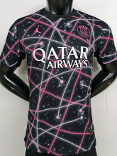 25-26 PSG Pink Black Player Version Training shirts