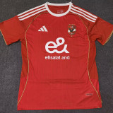 25-26 AL AHLY SC Home Fans Soccer Jersey