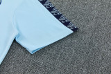 26-27 Man City Light blue Polo Tracksuit